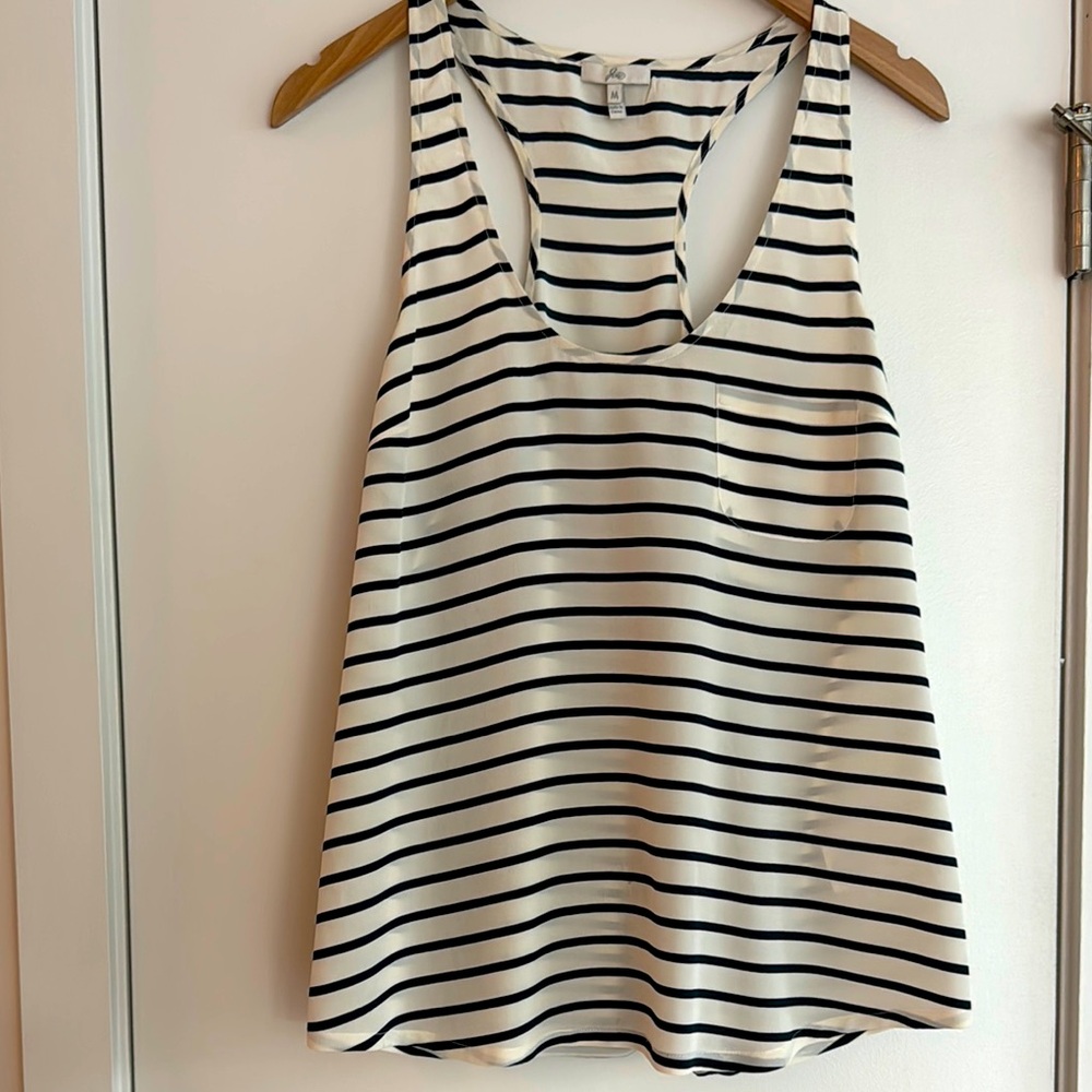 FINAL HOURS - Joie Striped Racerback - Medium